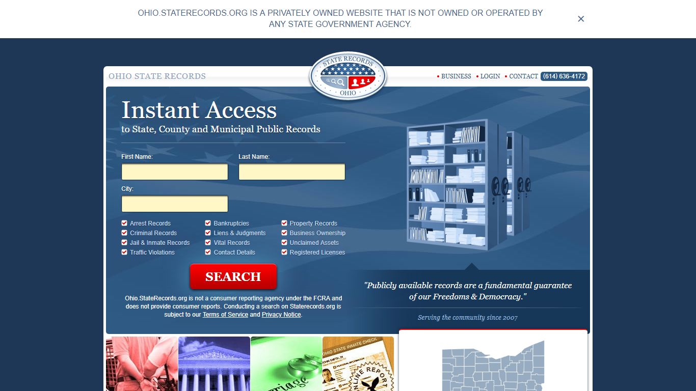 Greene County Arrest, Court, and Public Records